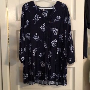 Woman Within Tab Front Tunic